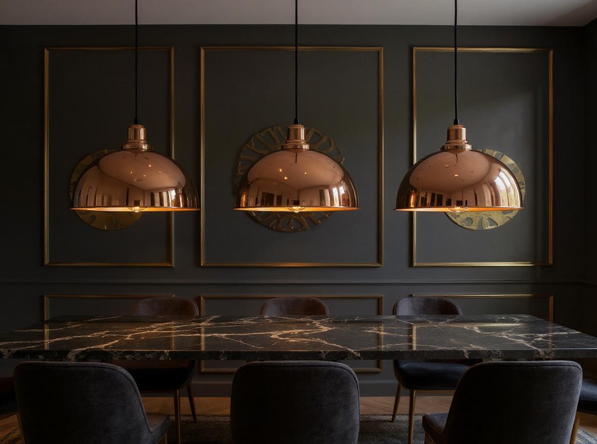 Handmade Polished Copper Dome Pendant Light: Moroccan Style