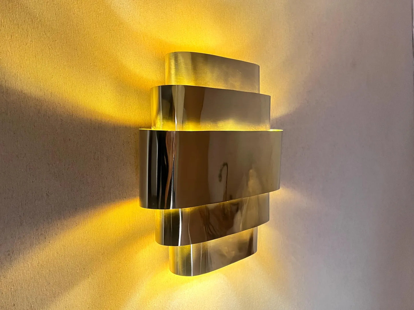 Silver Wall Sconce