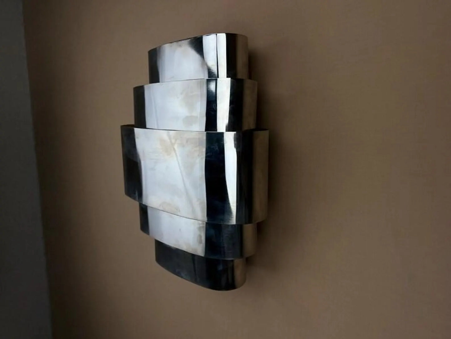 Silver Wall Sconce