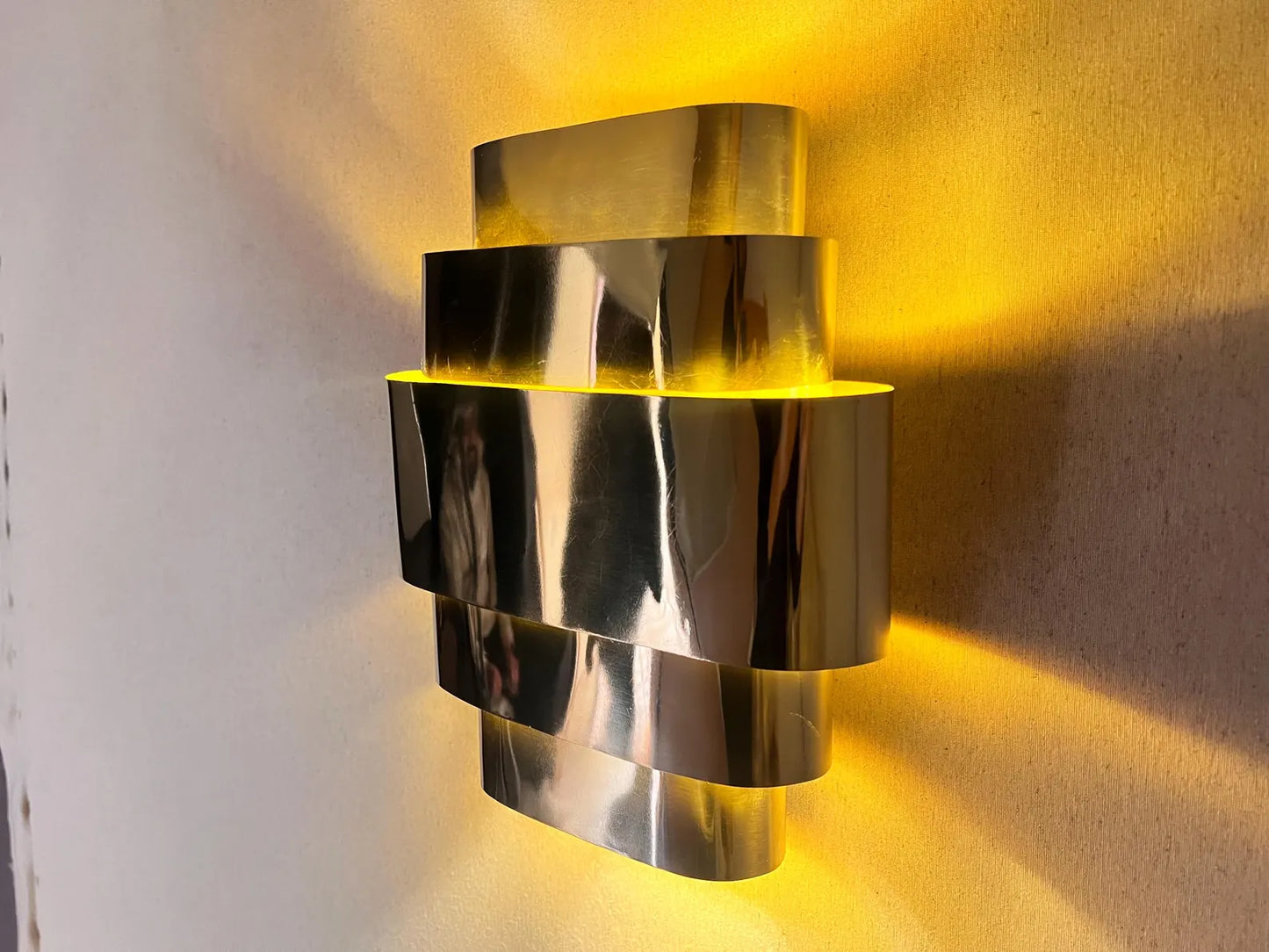 Silver Wall Sconce