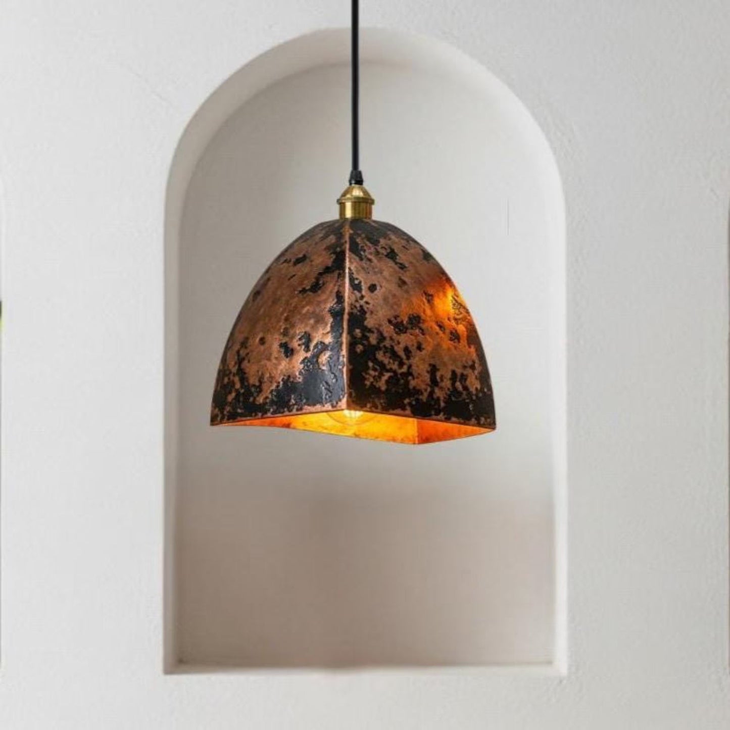 Rustic Industrial Kitchen Lighting